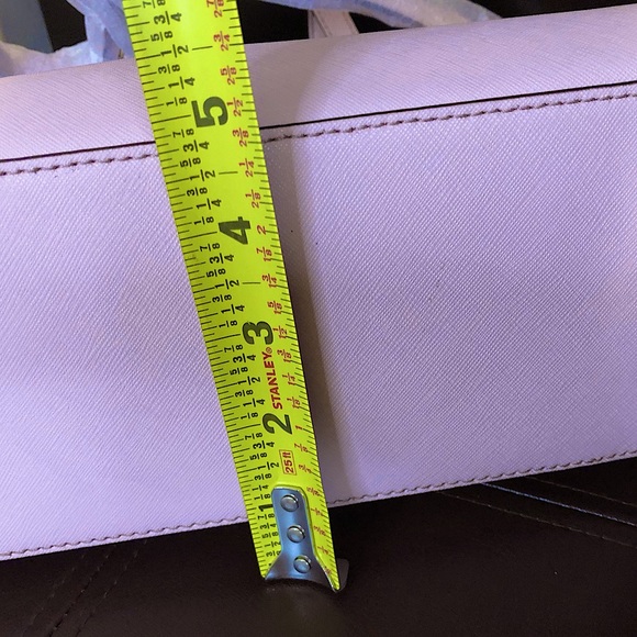 KATE SPADE Pink Cedar Street Maise Leather Top Handle Tote Crossbody NWOT - Picture 8 of 12